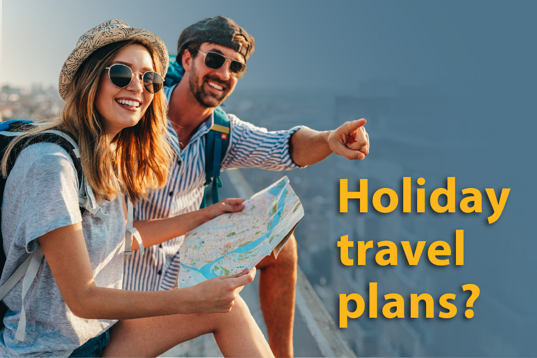 Upcoming holiday travel plans?